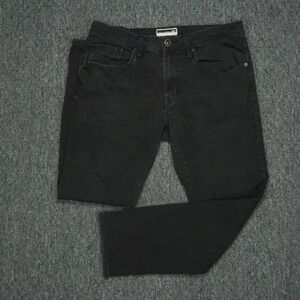 Travis Mathew Jeans Mens 32x28 Black 5 Pocket‎ Straight Denim Legacy